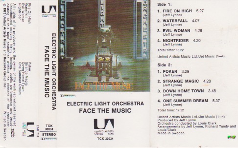 Electric Light Orchestra Face the music CD