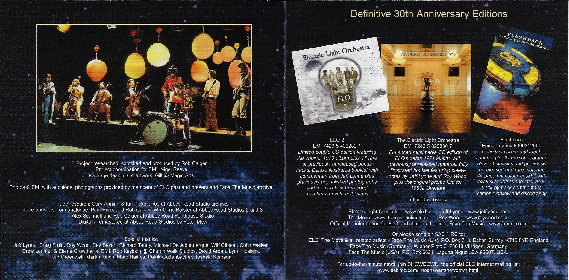 ELO Live Albums - Electric Light Orchestra Discography