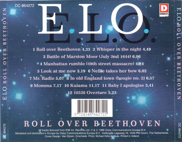 Electric Light Roll over Beethoven CD
