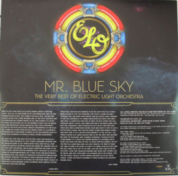 Blue skies electric light orchestra. Mr Blue Light Elo. Mr. Blue Sky Electric Light Orchestra. Electric Light Orchestra - Mr Blue Sky обложка. The very best of the Electric Light Orchestra.