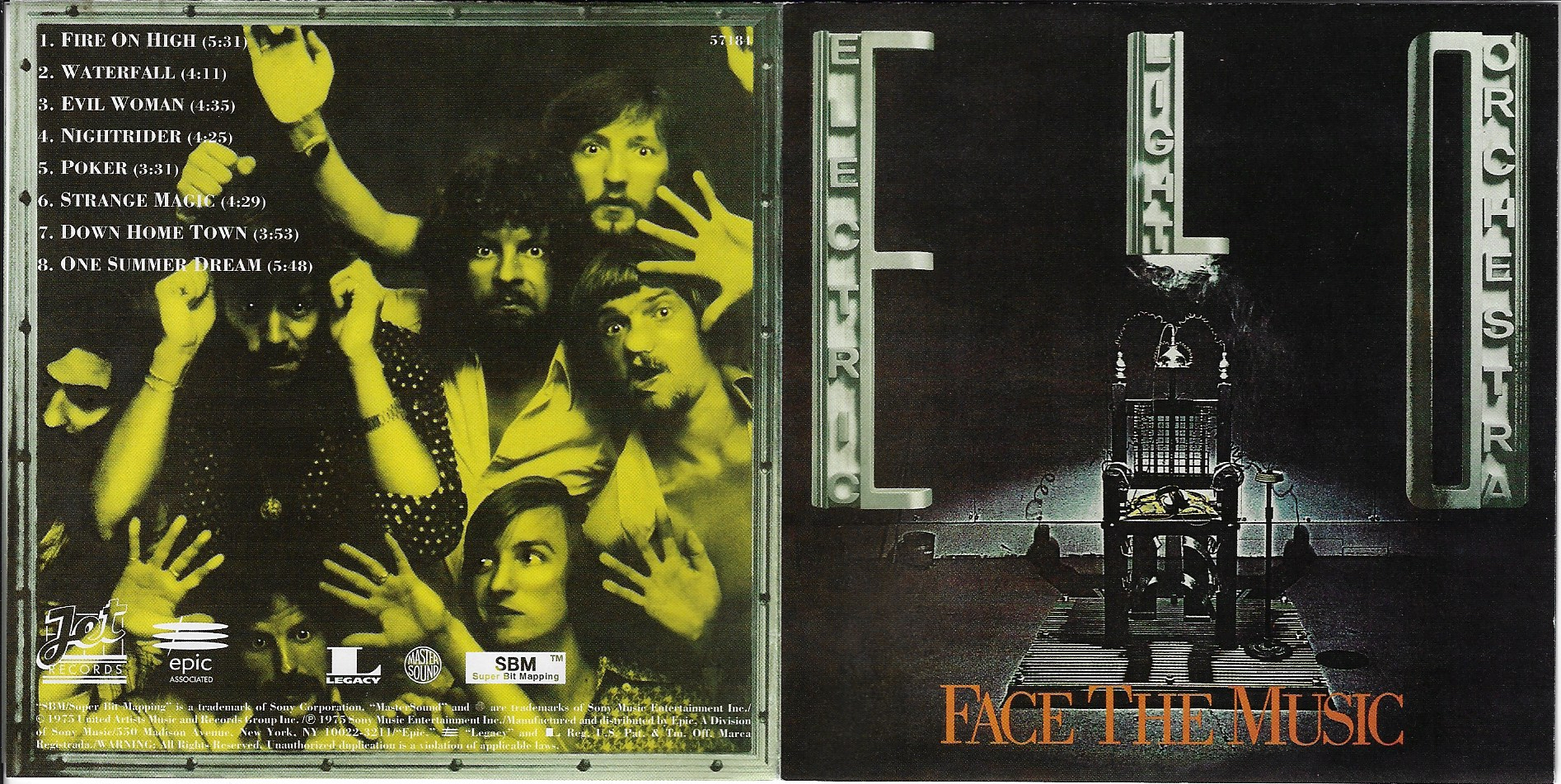 Electric Light Orchestra Face the music CD